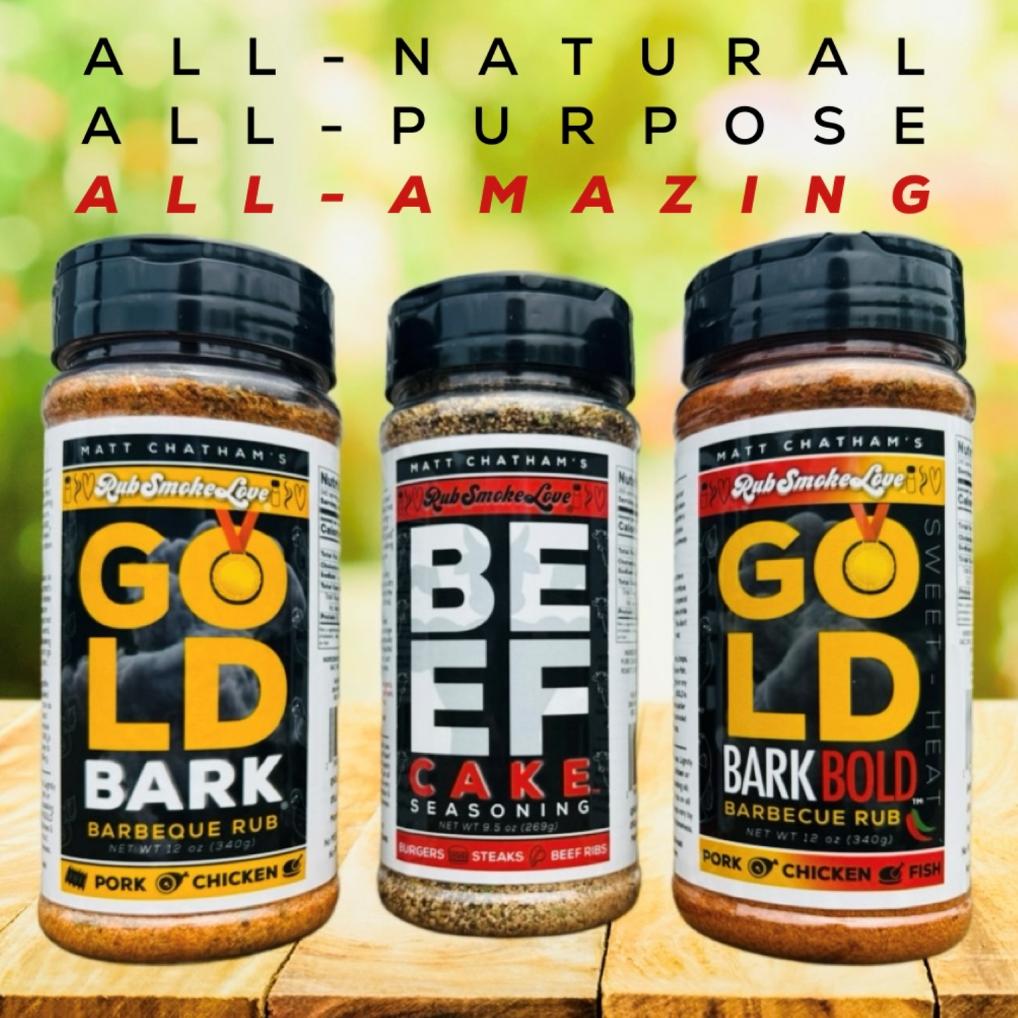 The Rub Smoke Love 3-Pack