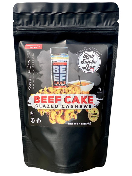 Beef Cake™ Agave Glazed Cashews | by Matt Chatham