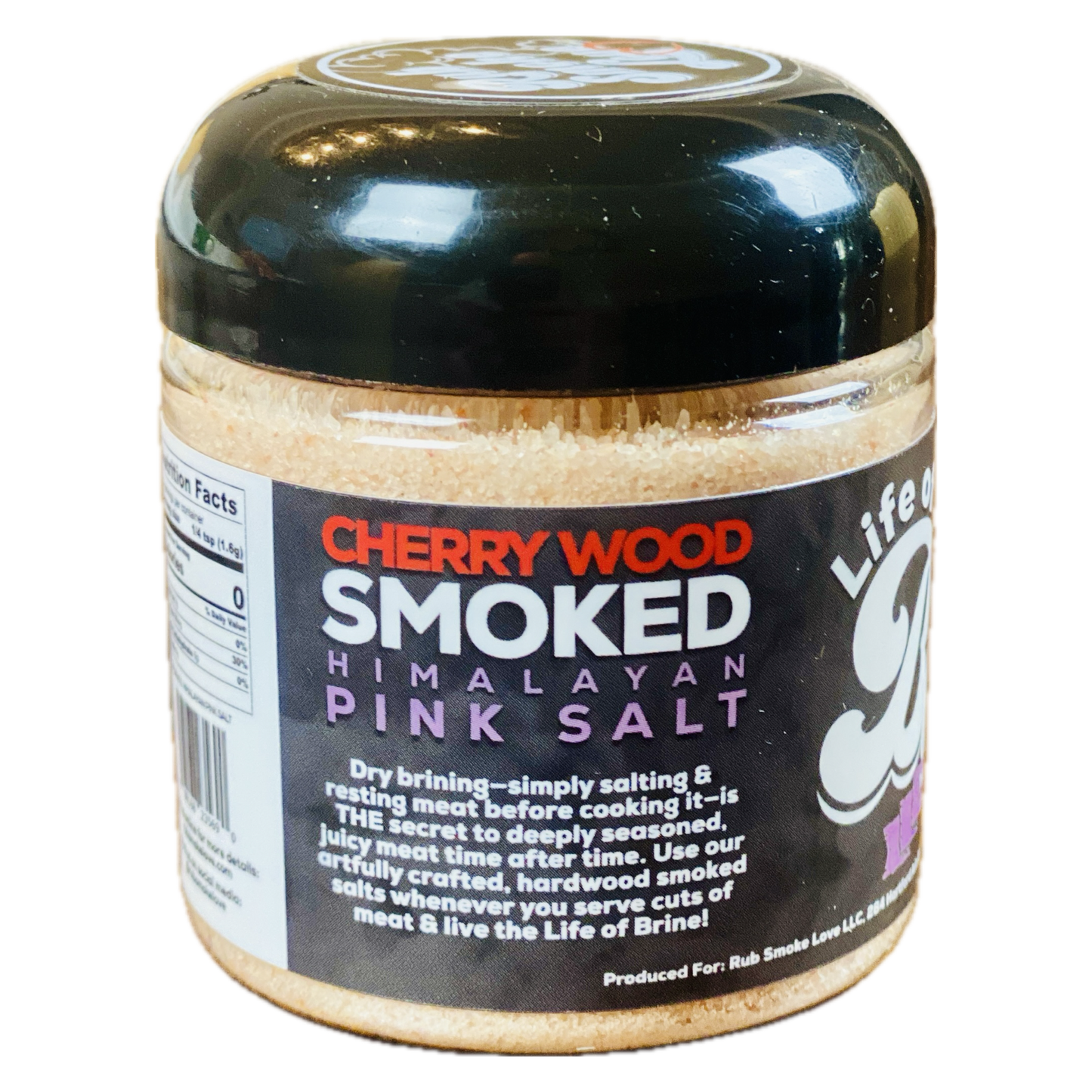 Life of Brine: Cherry Wood Smoked Himalayan Pink Salt