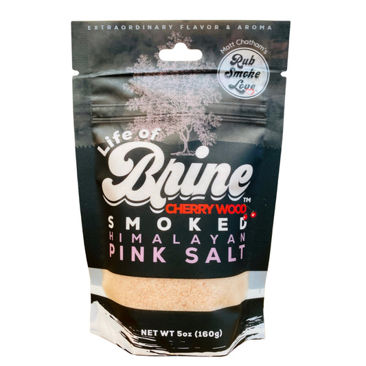 Life of Brine® Cherry Wood Smoked Himalayan Pink Salt