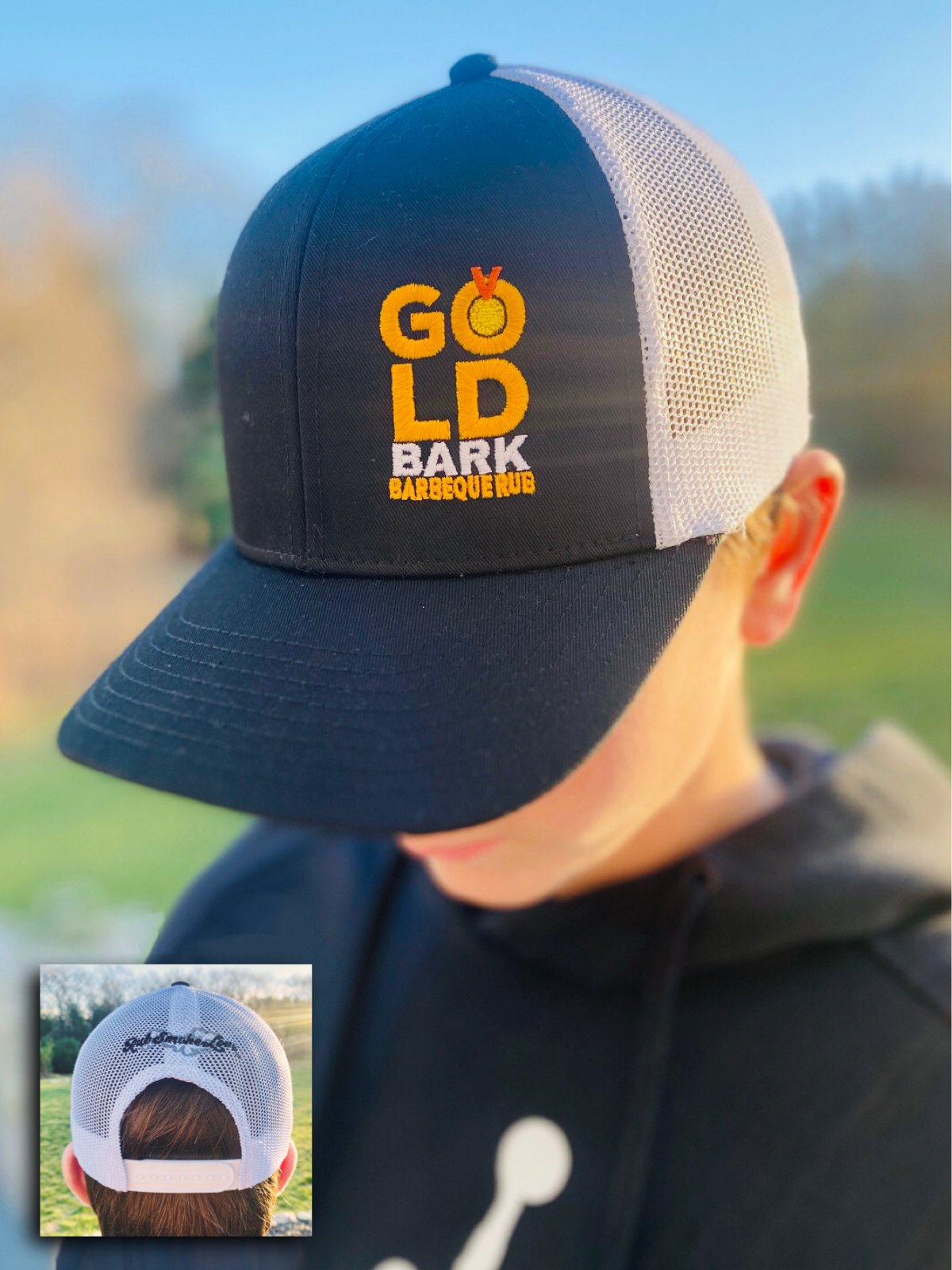 Gold Bark Trucker Hat