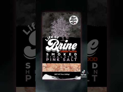 Life of Brine® Cherry Wood Smoked Himalayan Pink Salt