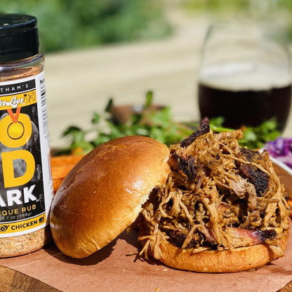 Gold Bark® BBQ Rub and Seasoning | All-Purpose for Pork, Chicken and Fish (12oz) | by Matt Chatham